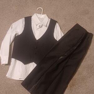 Black and White Formal Suit Set